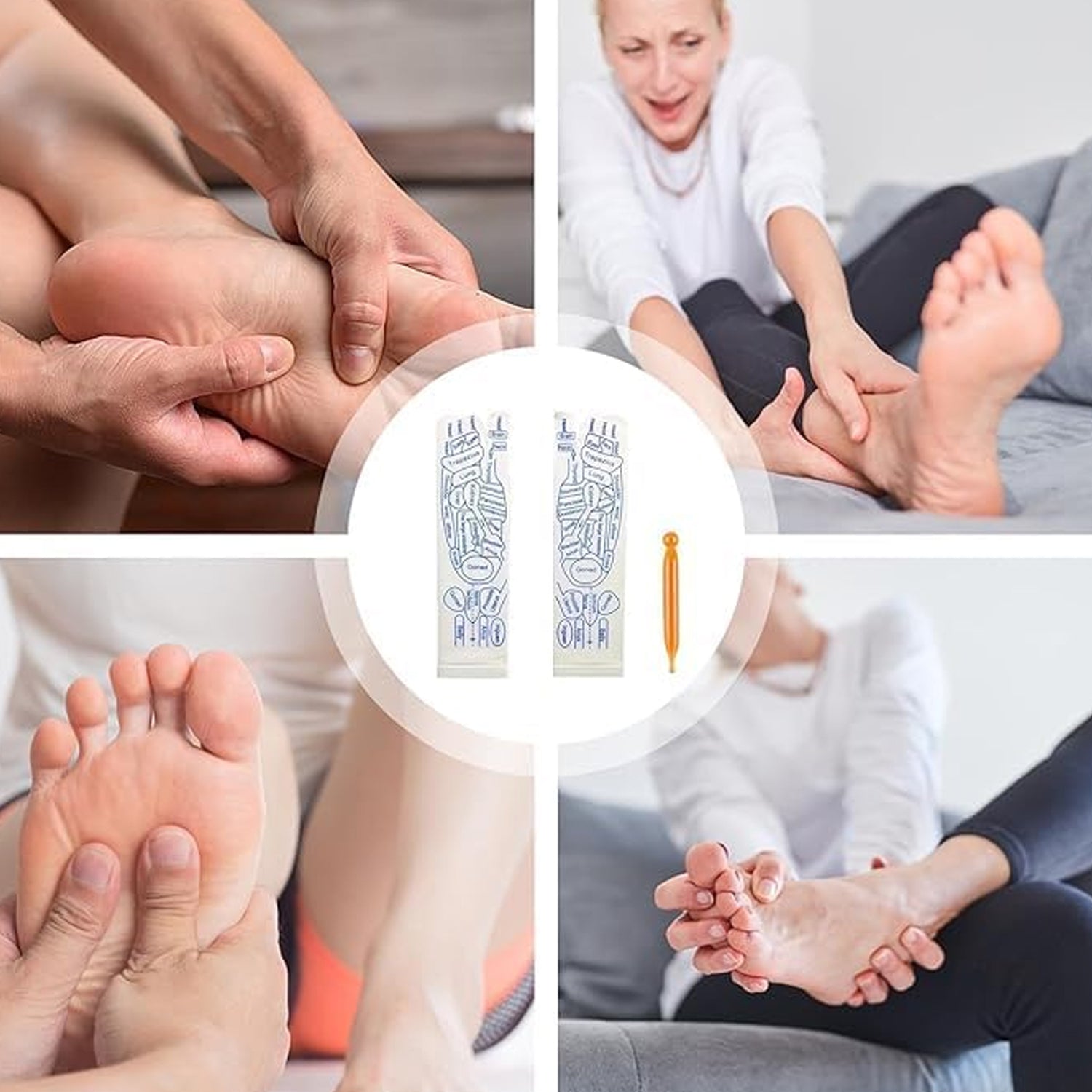 Full Reflexology Acupressure Therapy Socks Set (1 Set) Full Reflexology Acupressure Therapy Socks Set (1 Set)